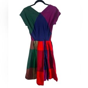 Vintage 1950s Jonathan Logan Plaid Dress, size XS